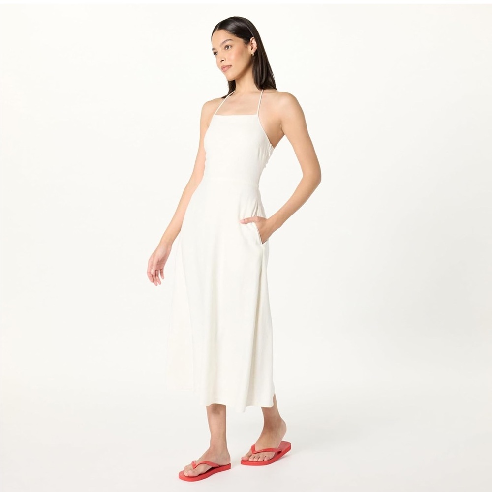 NWT Halter Midi Dress